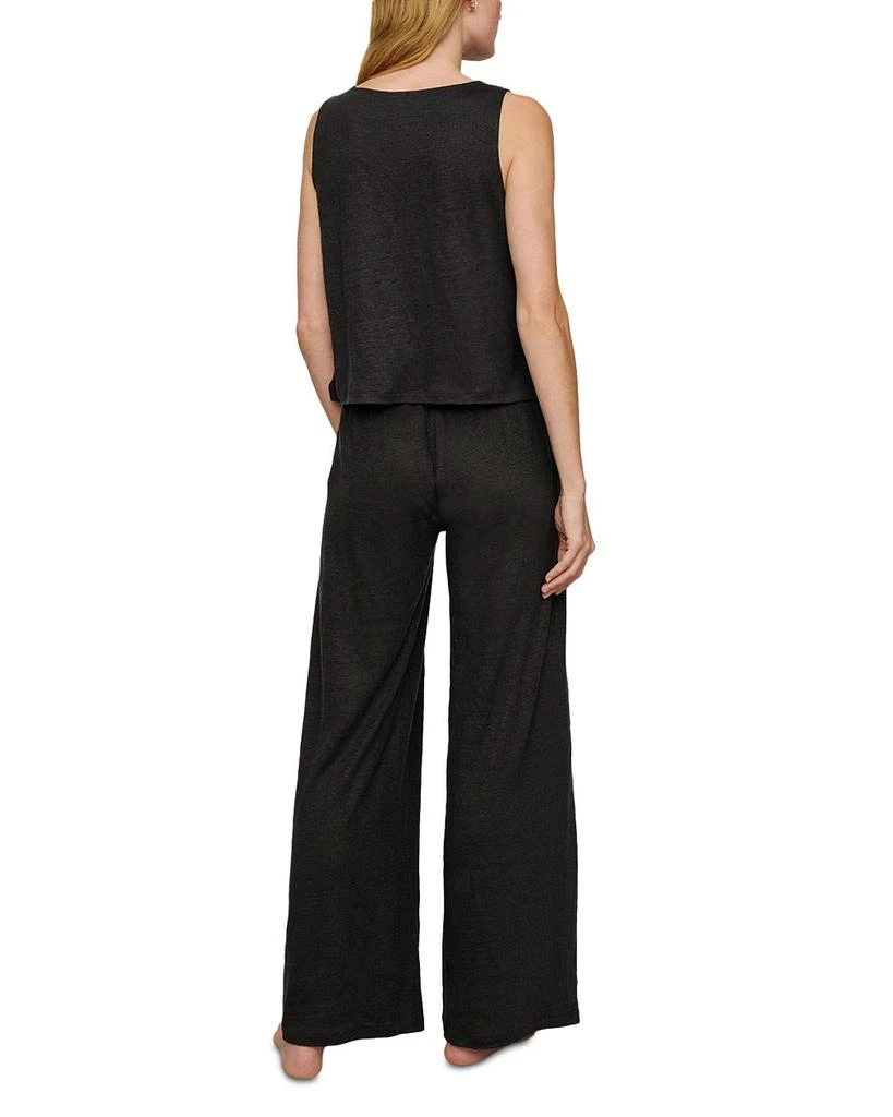 Eberjey Linen Cropped Tank Top 5