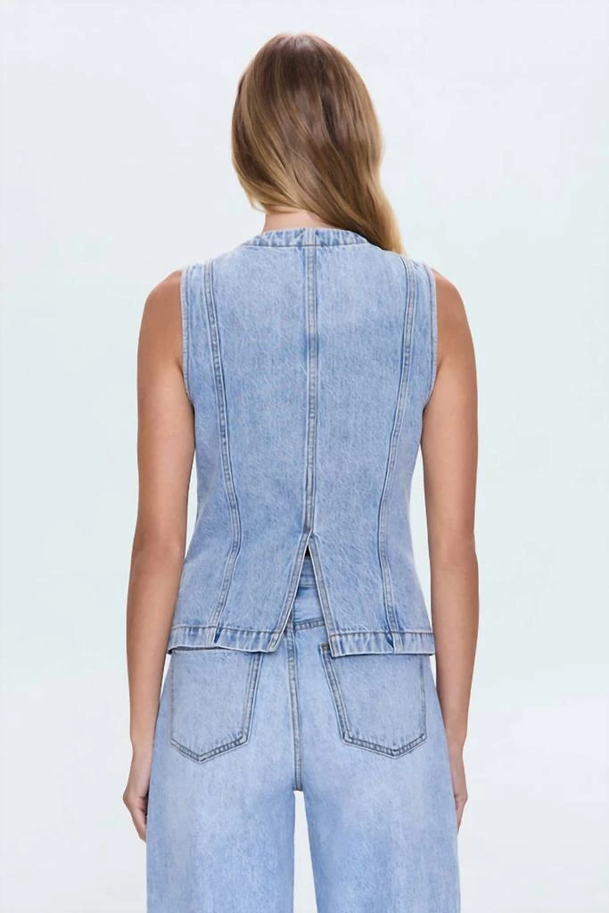 PISTOLA Pistola - Gia Fitted Collarless Vest 3