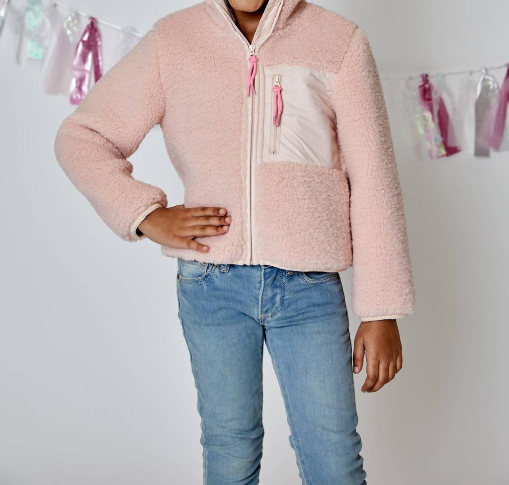 Design History Design History - Girl's Fuzzy Jacket