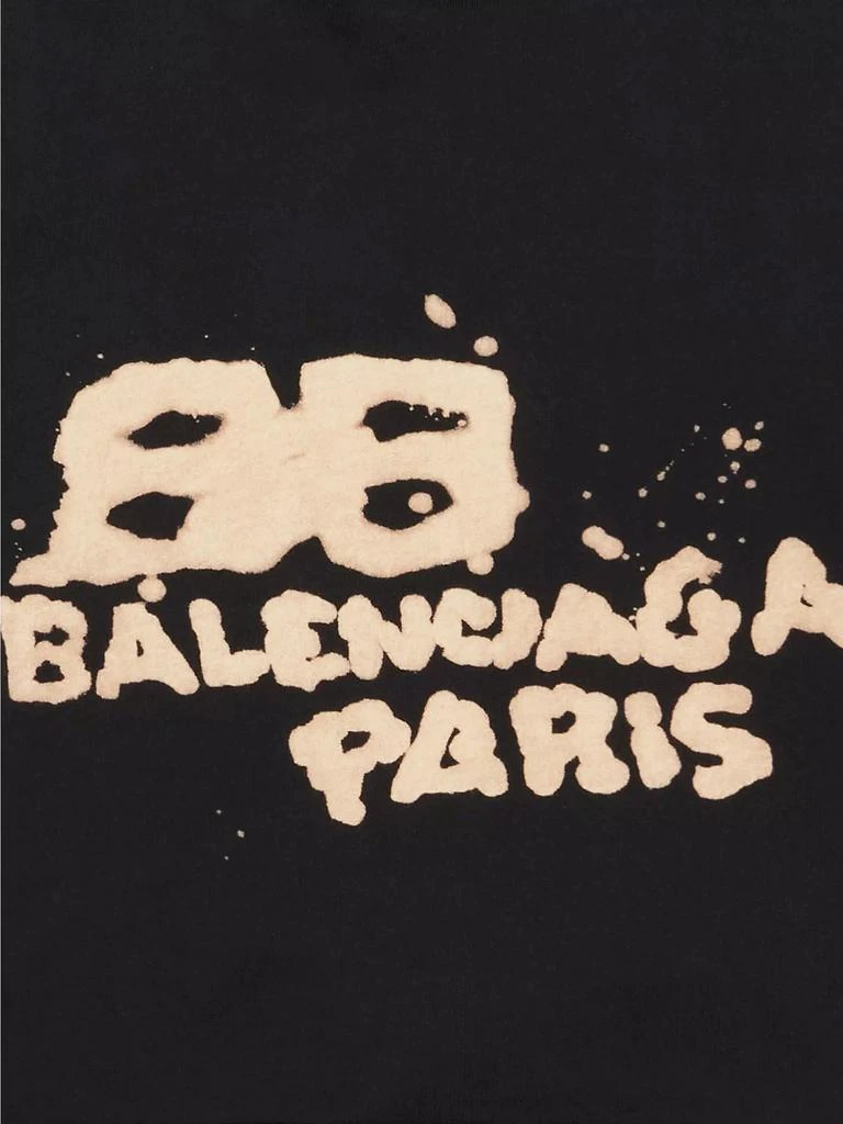 Balenciaga Hand Drawn BB Icon Hoodie Large Fit 3