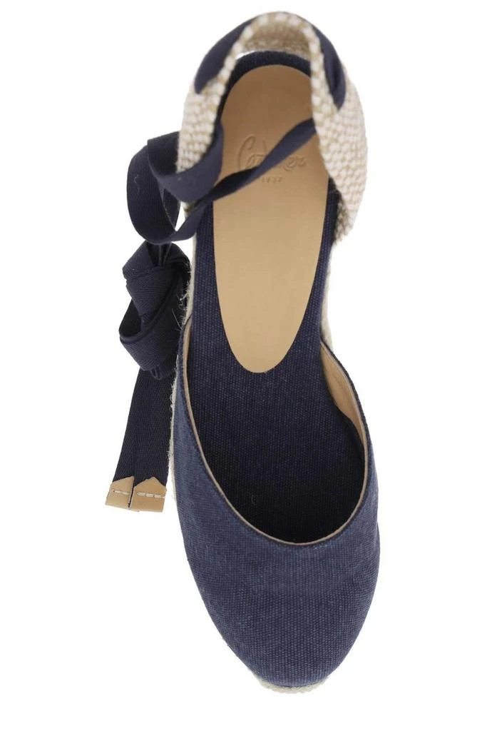 CASTAÑER Castañer Carina /3/002 Ankle Strap Wedge Espadrilles 5
