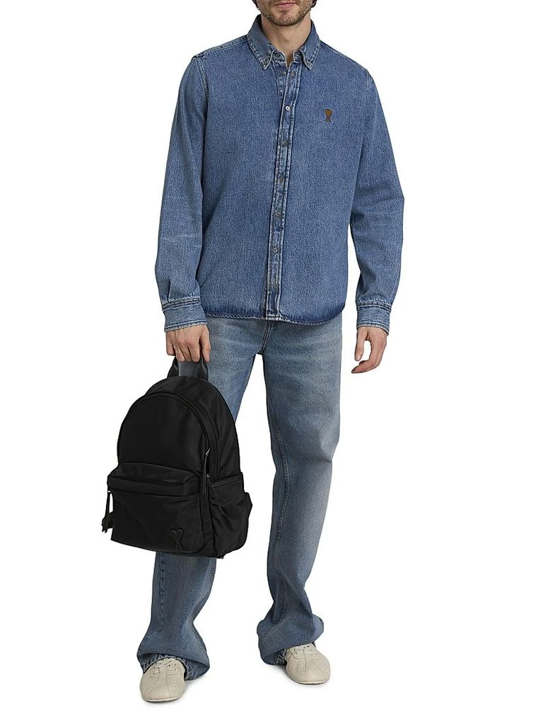 AMI Nylon Canvas Backpack 3
