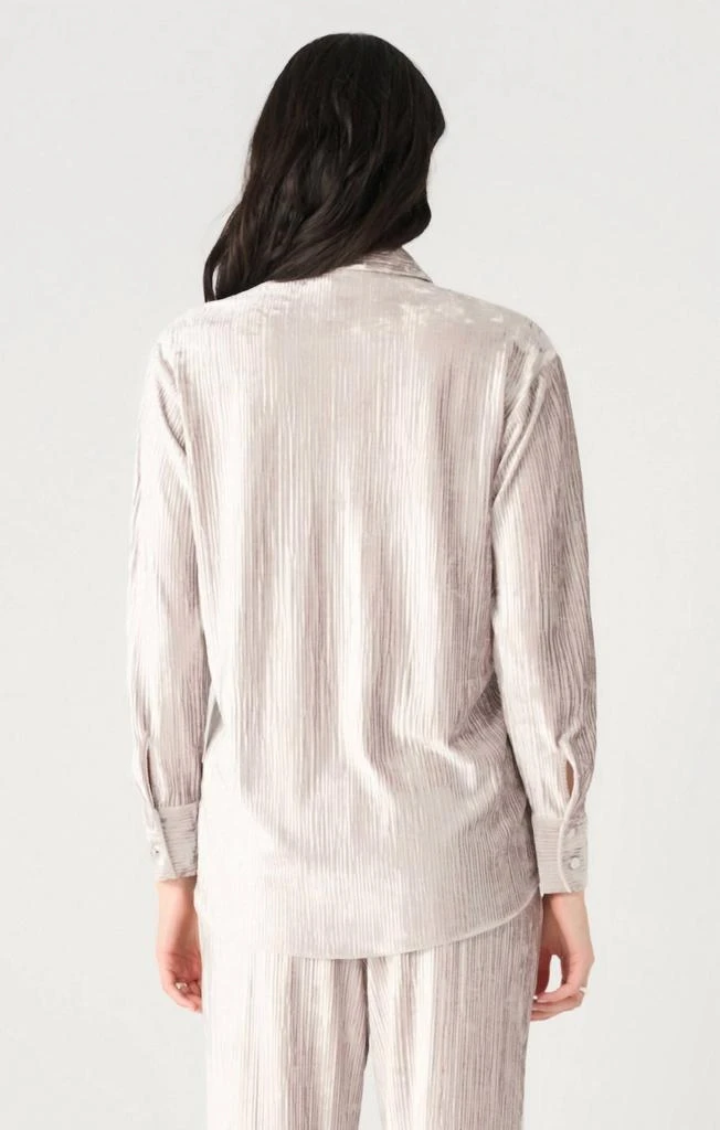 Dex Dex - Plisse Velvet Blouse 2