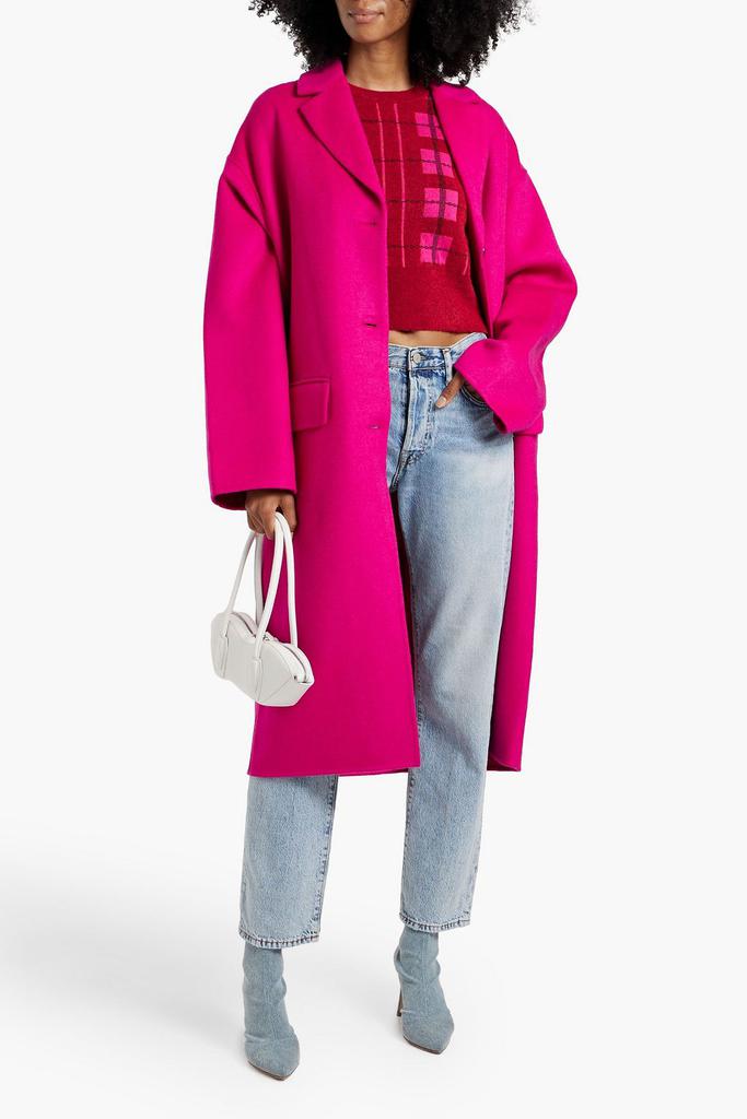 STAND STUDIO Cristobal wool-blend felt coat