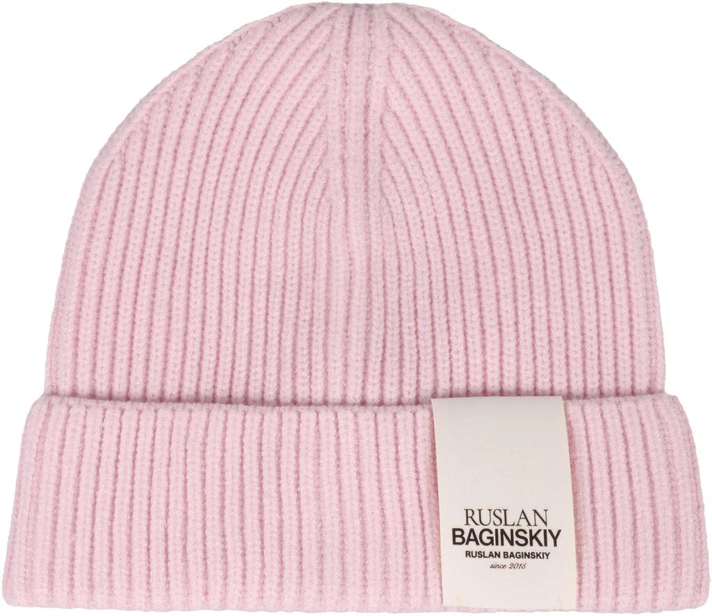 RUSLAN BAGINSKIY Ruslan Baginskiy Logo Knit Beanie 2