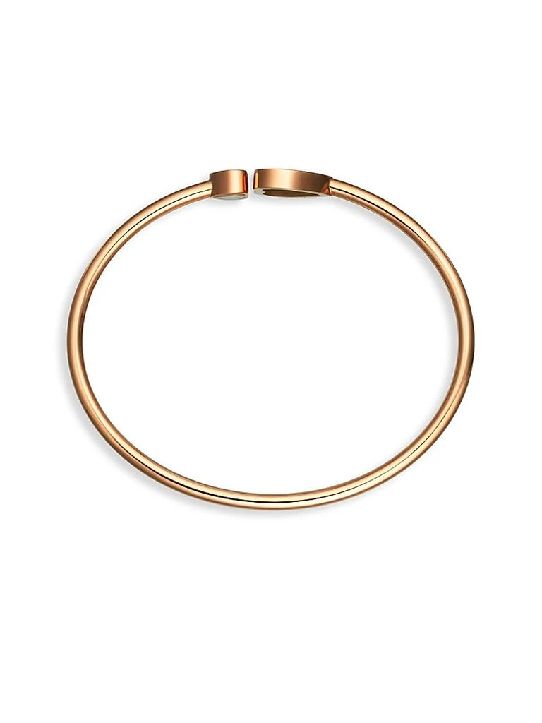 Chopard Happy Hearts 18K Rose Gold, Diamond 
Mother-Of-Pearl Bangle 3