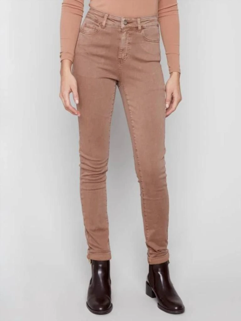CHARLIE B Charlie B - Cuffed Twill Pants