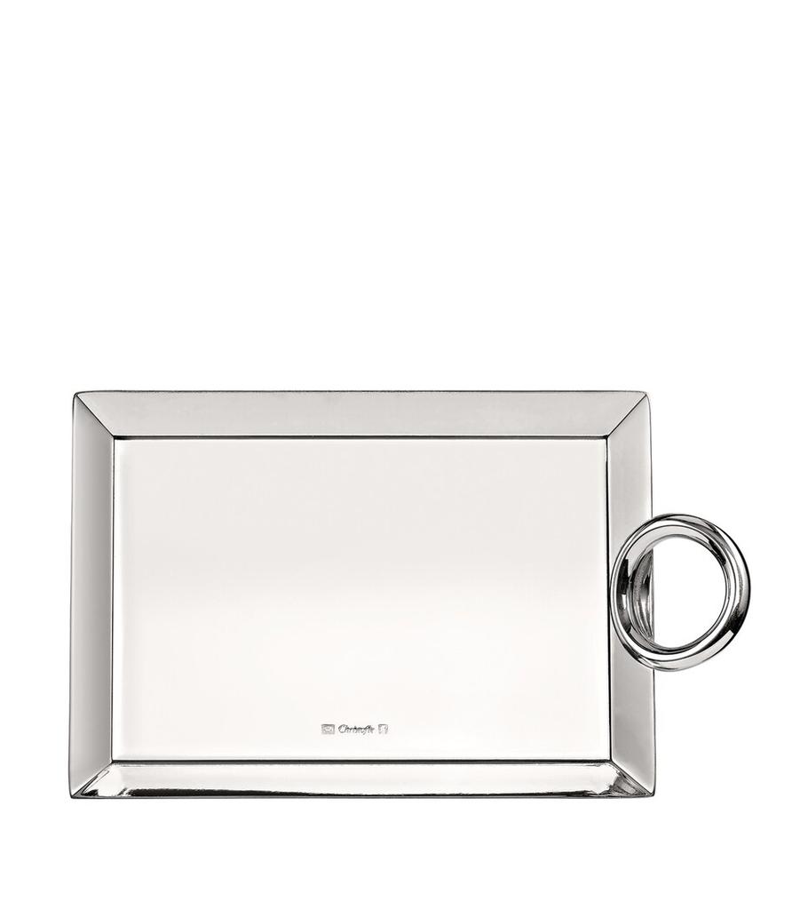 Christofle Silver-Plated Vertigo Business Card Tray (12.5cm x 9cm)