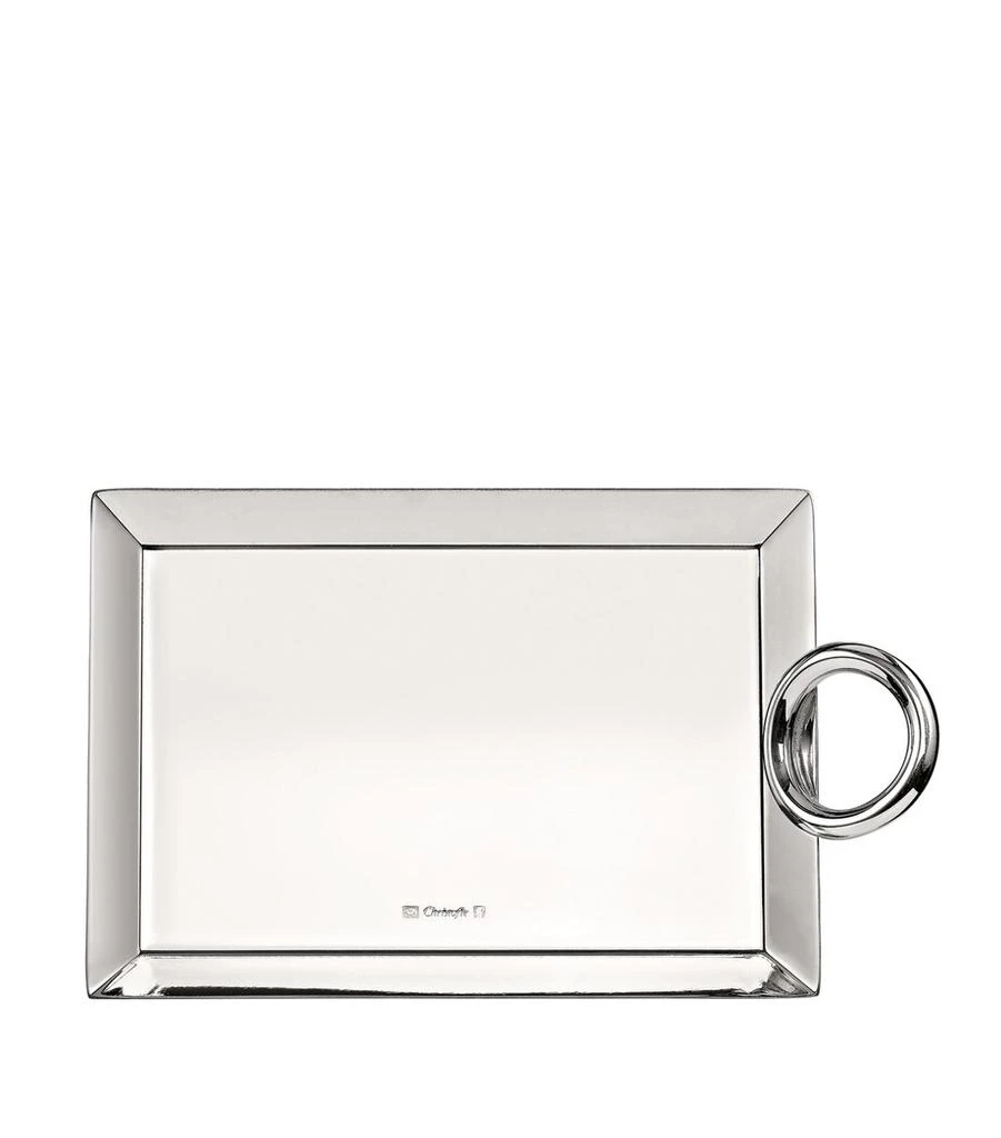 Christofle Silver-Plated Vertigo Business Card Tray (12.5cm x 9cm) 1
