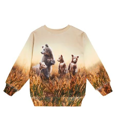 MOLO Mattis printed cotton sweatshirt 1