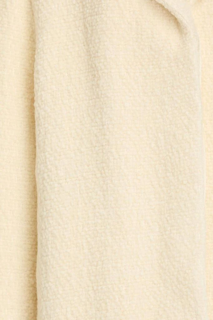 Le 17 Septembre Wool and cotton-blend bouclé coat 4