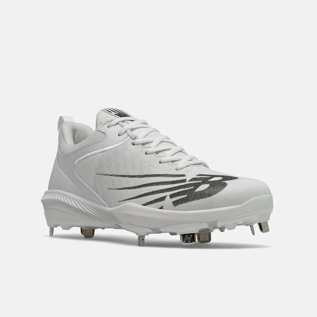 New Balance FuelCell 4040 v6 L4040TW6 Men's White Baseball Cleats ACAD218 1
