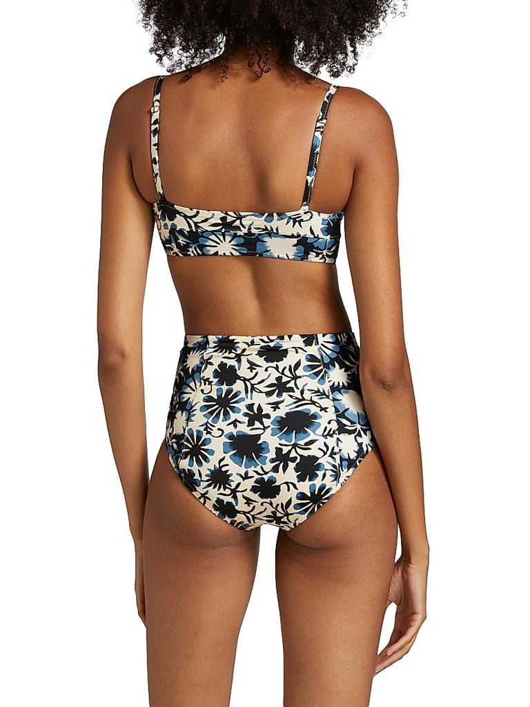 Ulla Johnson Zahara Floral Bikini Top 4