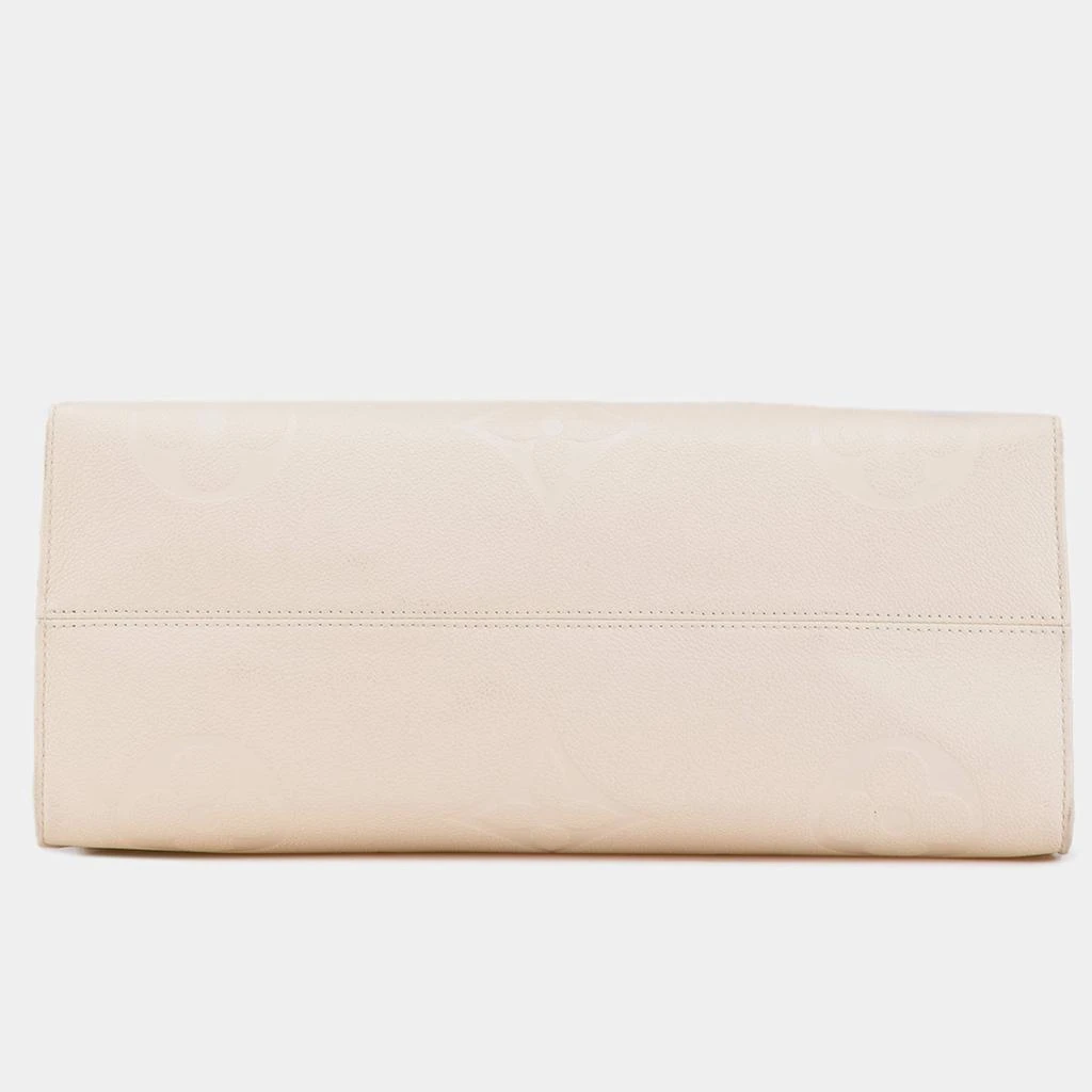 Louis Vuitton Louis Vuitton White Monogram Empreinte Onthego GM 4