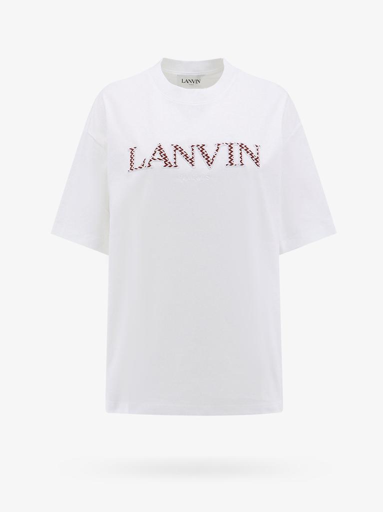 Lanvin Cotton t-shirt with lanvin patch