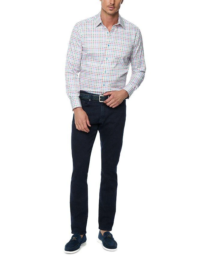 Robert Graham Ashbrook Textural Pattern Button Down Shirt   2