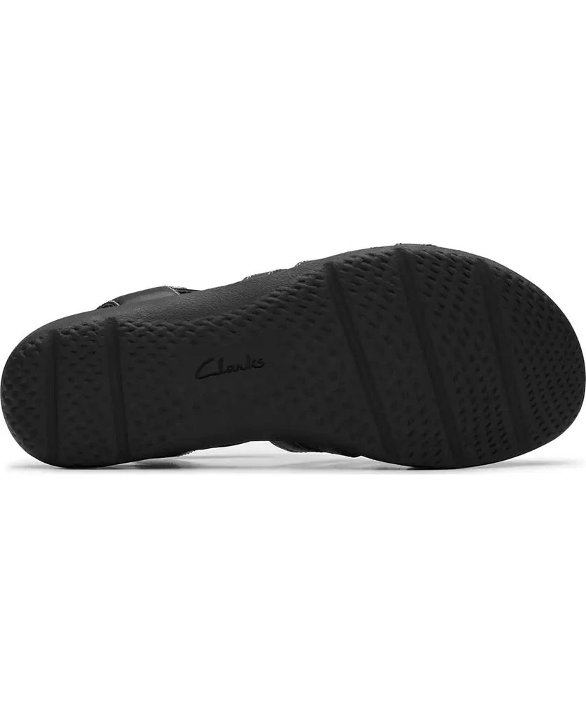 Clarks Collection Women's Elizabelle Mia Riptape Flat Sandals 5