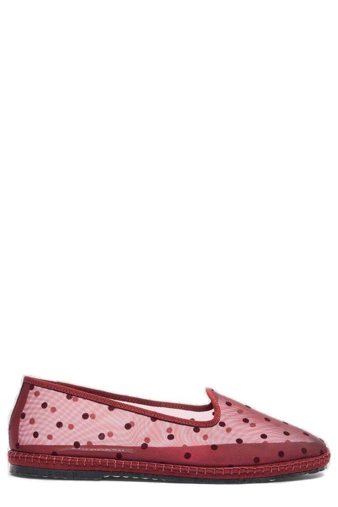 Scarosso Scarosso Valentina Almond Toe Mesh Slippers