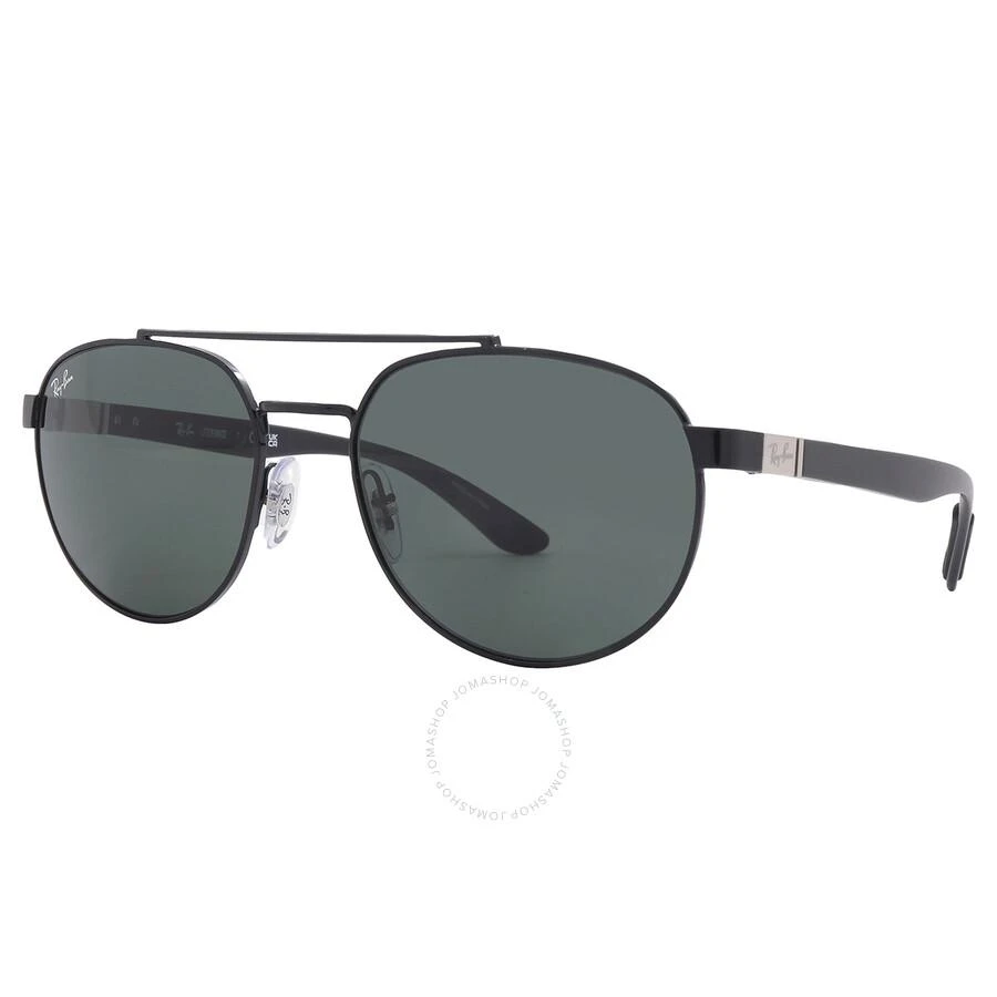 Ray-Ban Dark Green Pilot Unisex Sunglasses RB3736 002/71 56 2