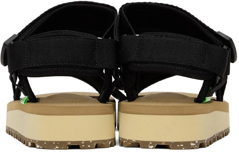 Suicoke Black & Beige DEPA-2Cab-ECO Sandals 2