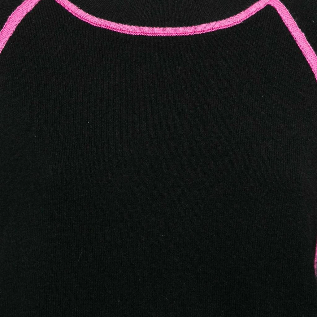 Diane von Furstenberg Diane Von Furstenberg Black Wool Rhlyee Jumper L 3