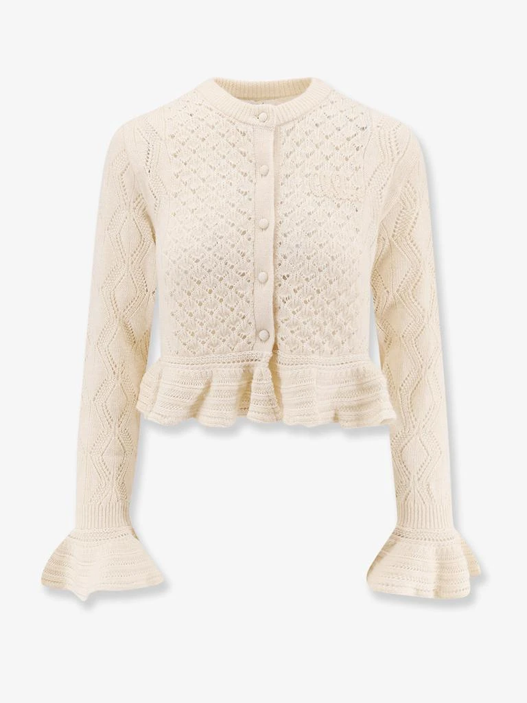 Chloé Cardigan with rouches from Nugnes 1920