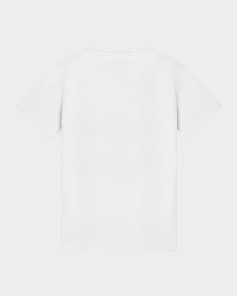 Versace Kid's Damier Logo-Print T-Shirt, Size 6-14