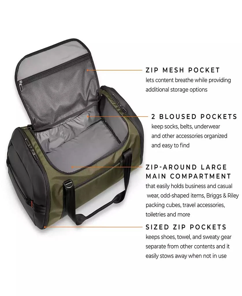 Briggs & Riley ZDX Large Travel Duffle 14