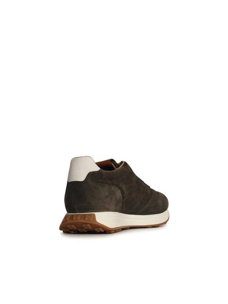 hogan Hogan 'H601' Green Leather Sneakers 3