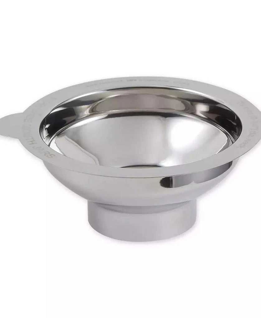 RSVP International Endurance Stainless Steel 7"x6"x3" Wide Mouth Canning Funnel 1