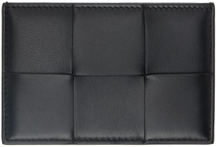 Bottega Veneta Black Credit Card Case