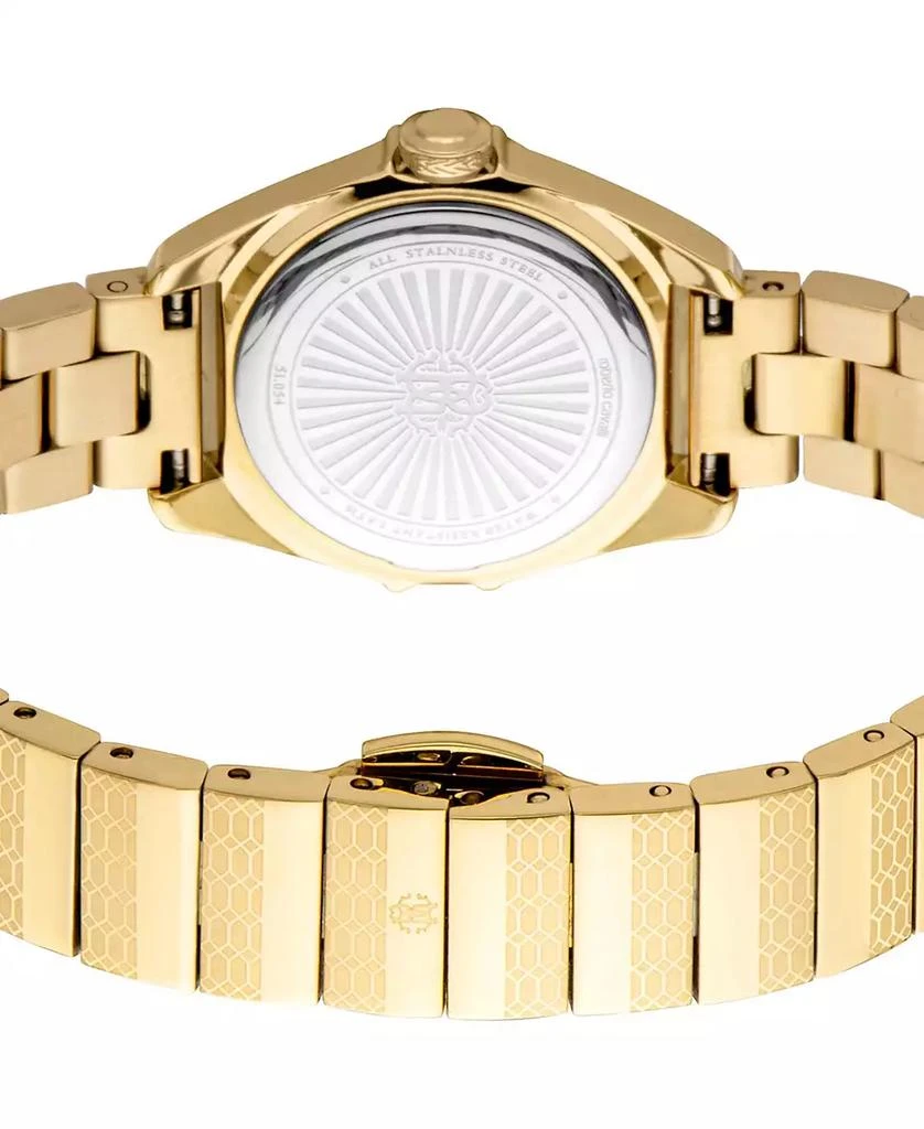 Roberto Cavalli Women's Quartz Gold-tone Stainless Steel Watch 3