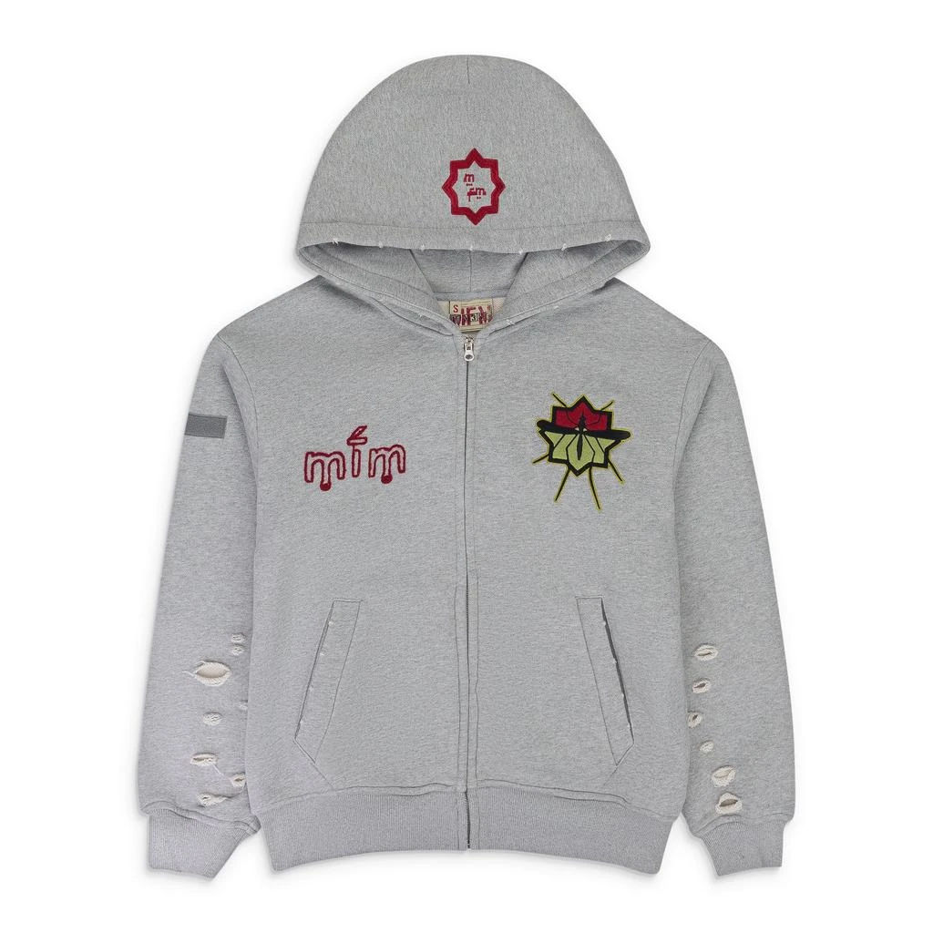 Murder FM GREY SPECIAL OPS HOODIE 1