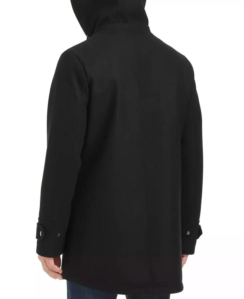 Vince Camuto Men's Hooded Zip and Snap-Front Coat 5