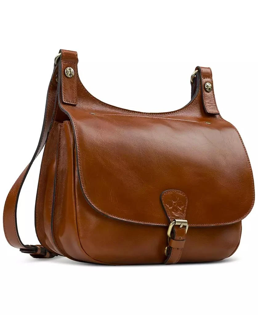 Patricia Nash London Smooth Leather Saddle Bag 3