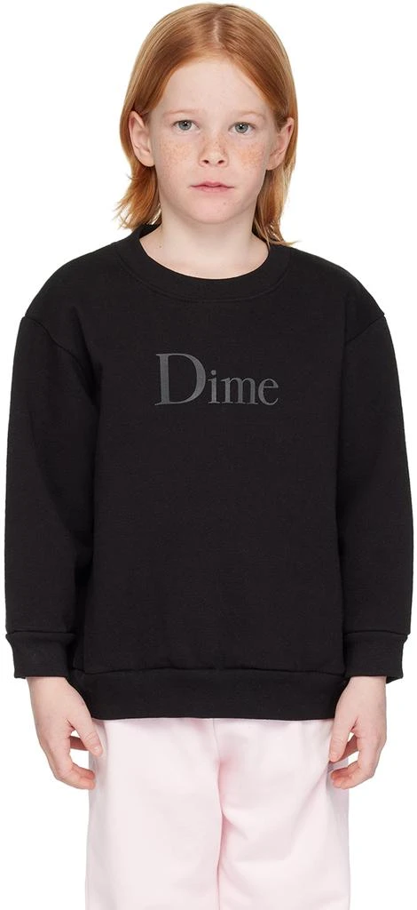 Dime Kids Black Printed Sweatshirt 1