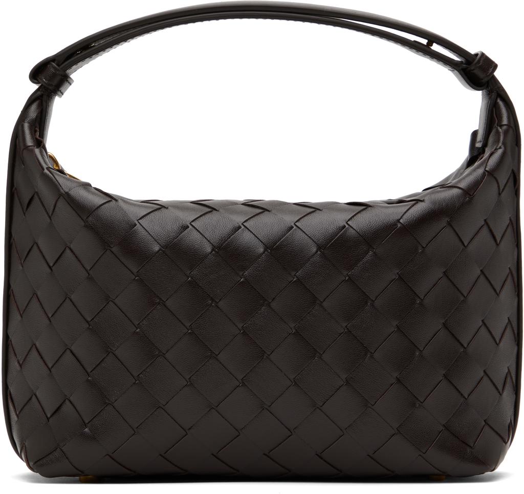 BOTTEGA VENETA★Wallace East West Wallace Crossbody Bag Bottega Veneta Black Leather East West Wallace Crossbody Bag