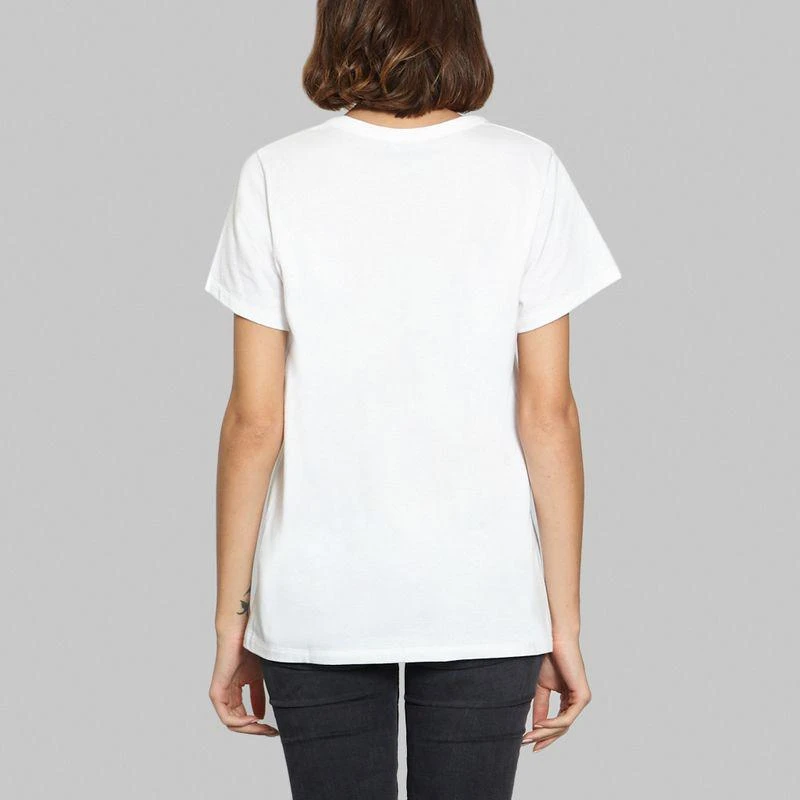 Ville Lumière Rouge Et Bleu T-shirt White VILLE LUMIÈRE 3