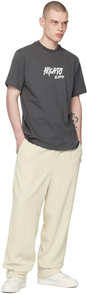 Axel Arigato White & Beige Dice Hi Sneakers 5