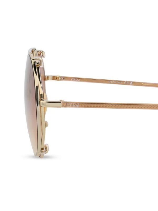 Chloé 57MM Round Sunglasses 4