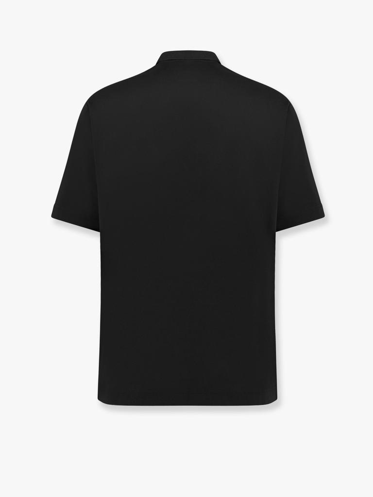 ALPHA STUDIO Cotton jersey polo shirt