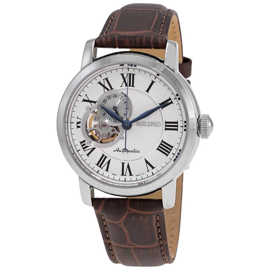 Seiko Seiko Automatic Silver Open Heart Dial Men's Watch SSA231 1