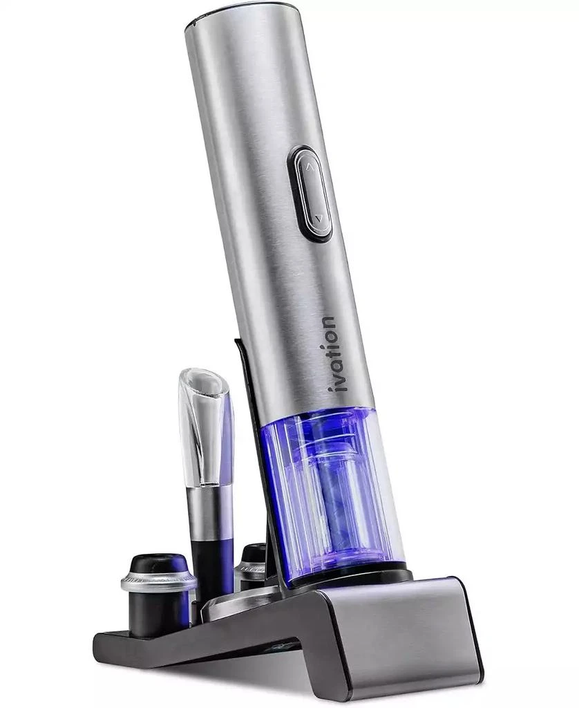 Ivation 7 Piece Wine Set, Electric Wine Opener, Wine Preserver 
More!