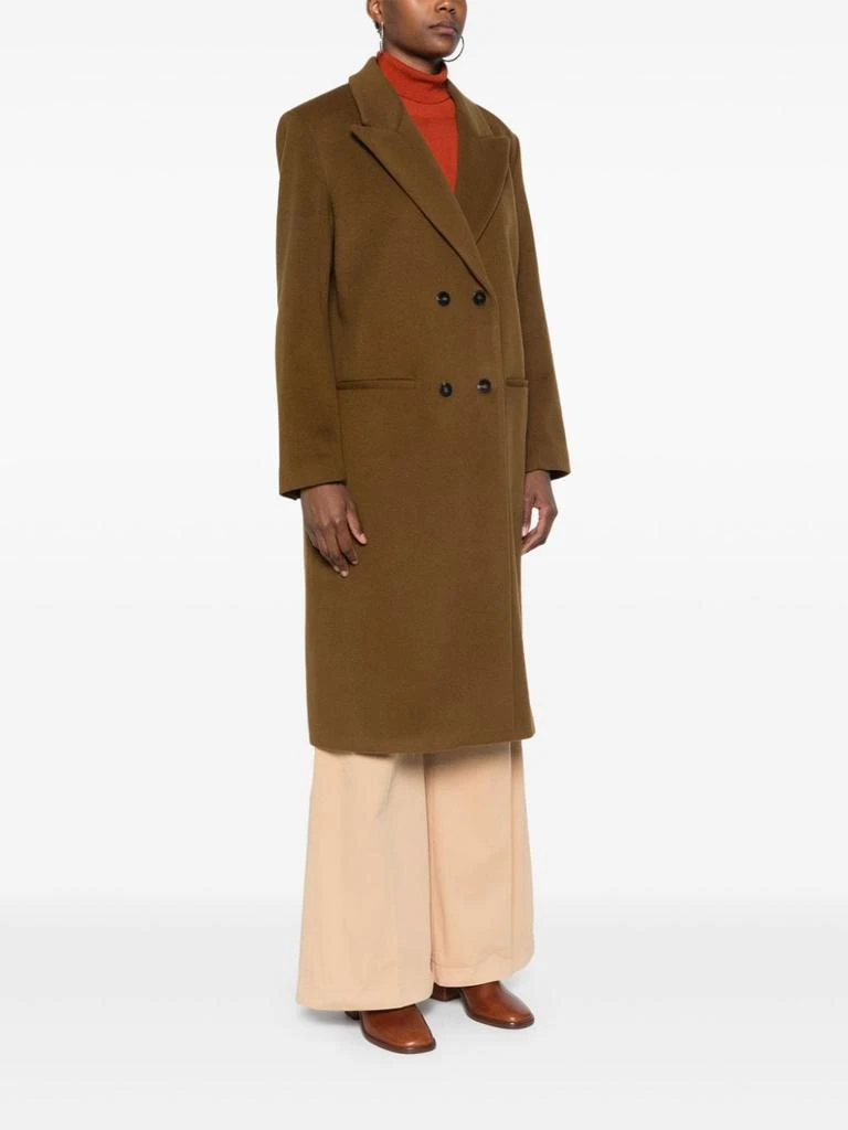 FORTE_FORTE FORTE FORTE - Cashmere Blend Double-breasted Coat 5