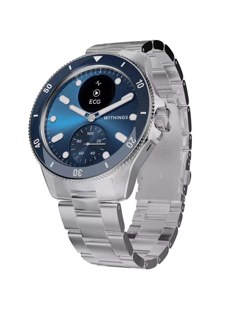 Withings Scanwatch Nova Premium Heart Health Hybrid Smartwatch - 42MM 1