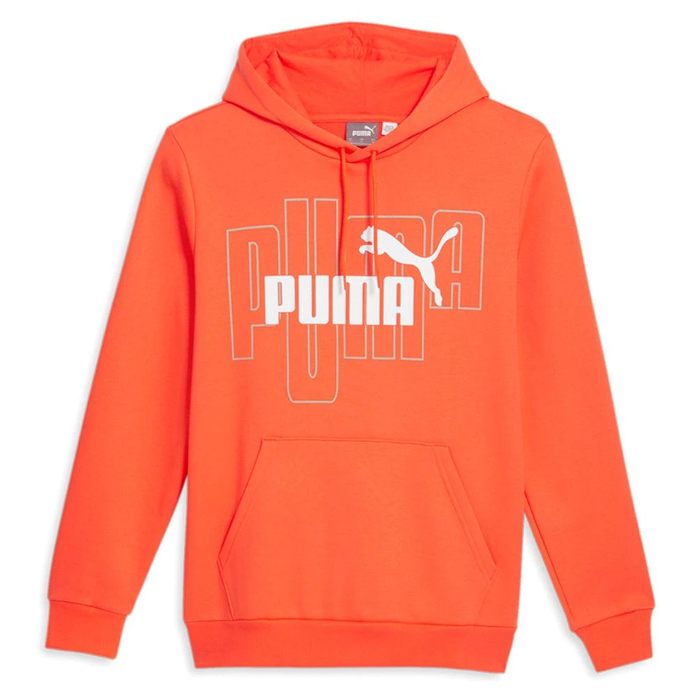 Puma Graphics No. 1 Full Length Logo Pullover Hoodie 3