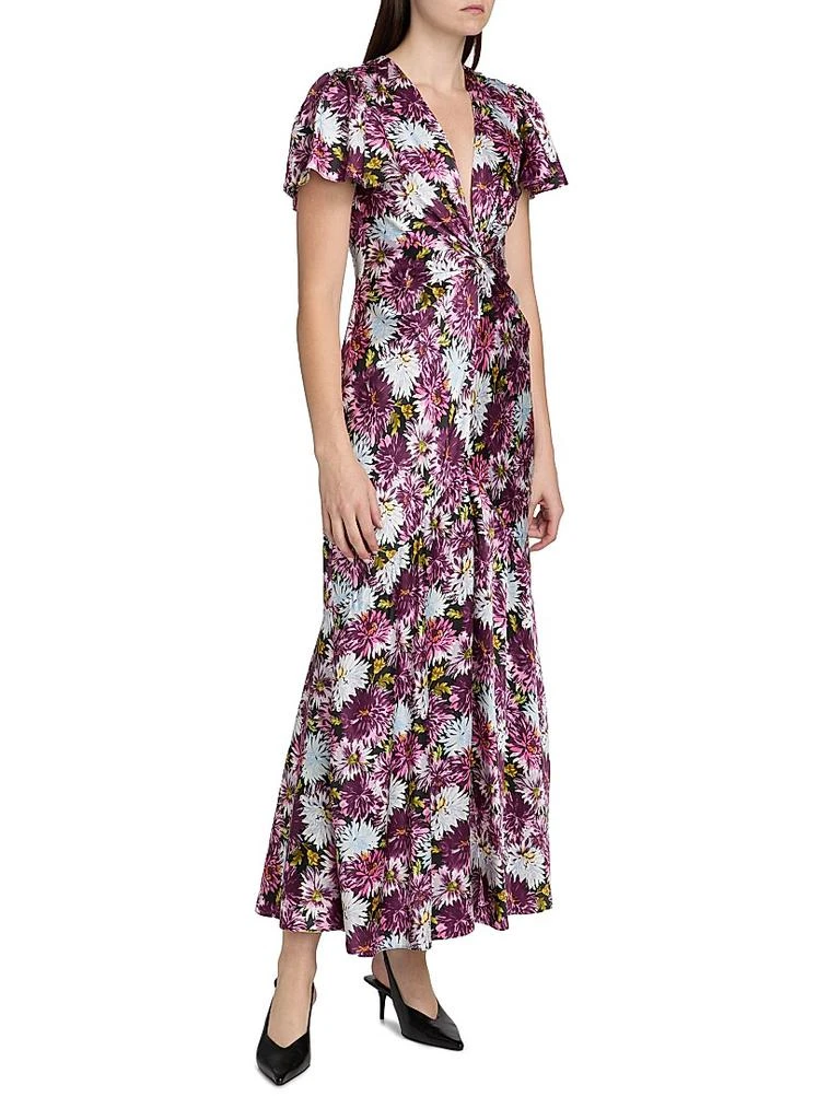 Cinq à Sept Kordyn Dahlia Print Maxi Dress 4