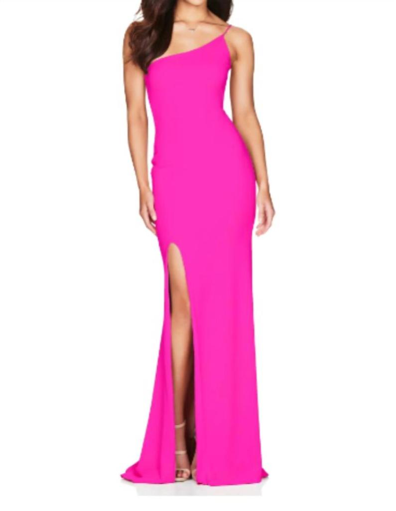 Nookie Jasmine One Shoulder Gown