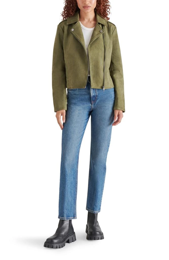 Steve Madden BB DAKOTA BY STEVE MADDEN Not Your Baby Faux Suede Jacket 7