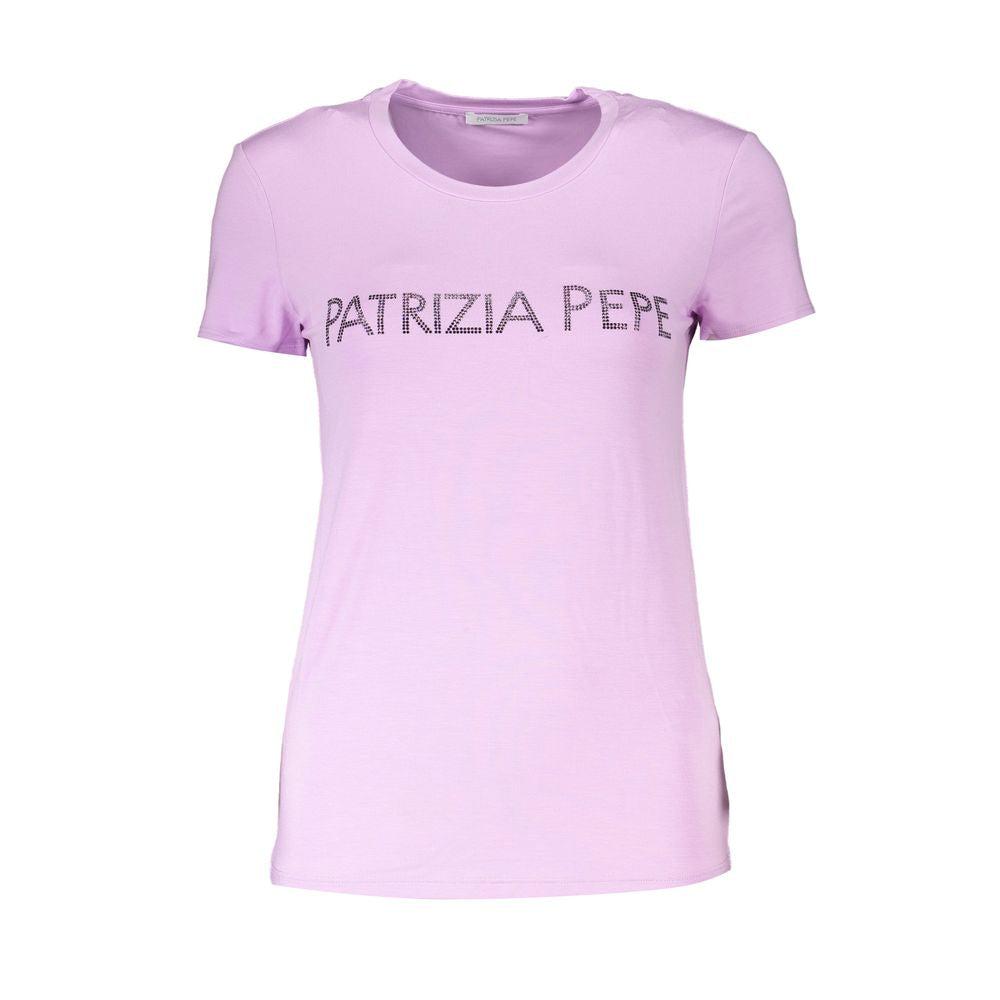 PATRIZIA Rhinestone Crew Neck Women's Tee